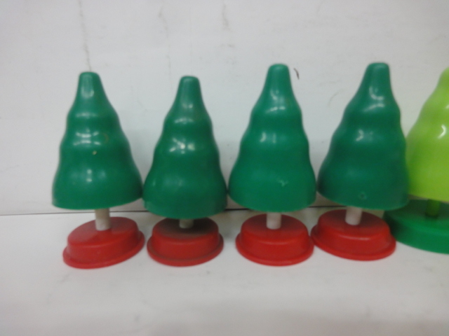  Plarail tree *.. tree 6ps.@ green *4ps.@+ yellow green * 2 ps 