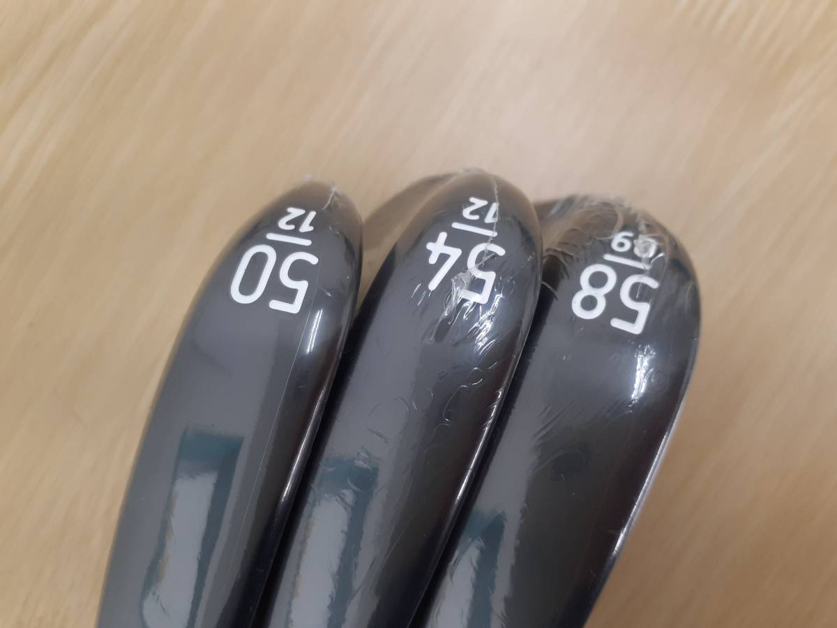 未使用品、PXG 0311 3X トリプルフォージド ウエッジ エクストリームダークフィニッシュ 50°と54°と58°のセット、ヘッド単品の画像4