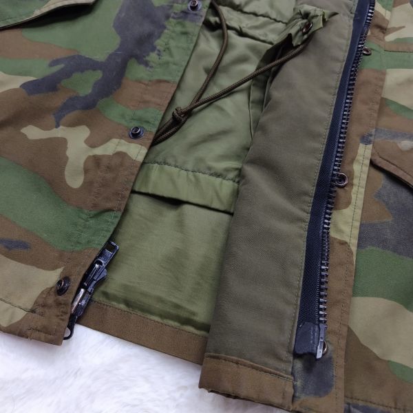 米軍実物 90s ARMY ECWCS COLD WEATHER PARKA 迷彩 カモ マウンテンパーカーサイズ M tennessee_画像5