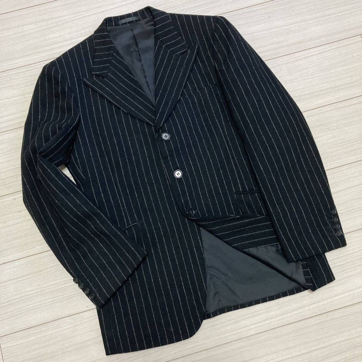 美品 REATS TAILOR ZAZOUS ロンドンストライプ ジャケット S 美品 REATS TAILOR ZAZOUS ロンドンストライプ ジャケット S