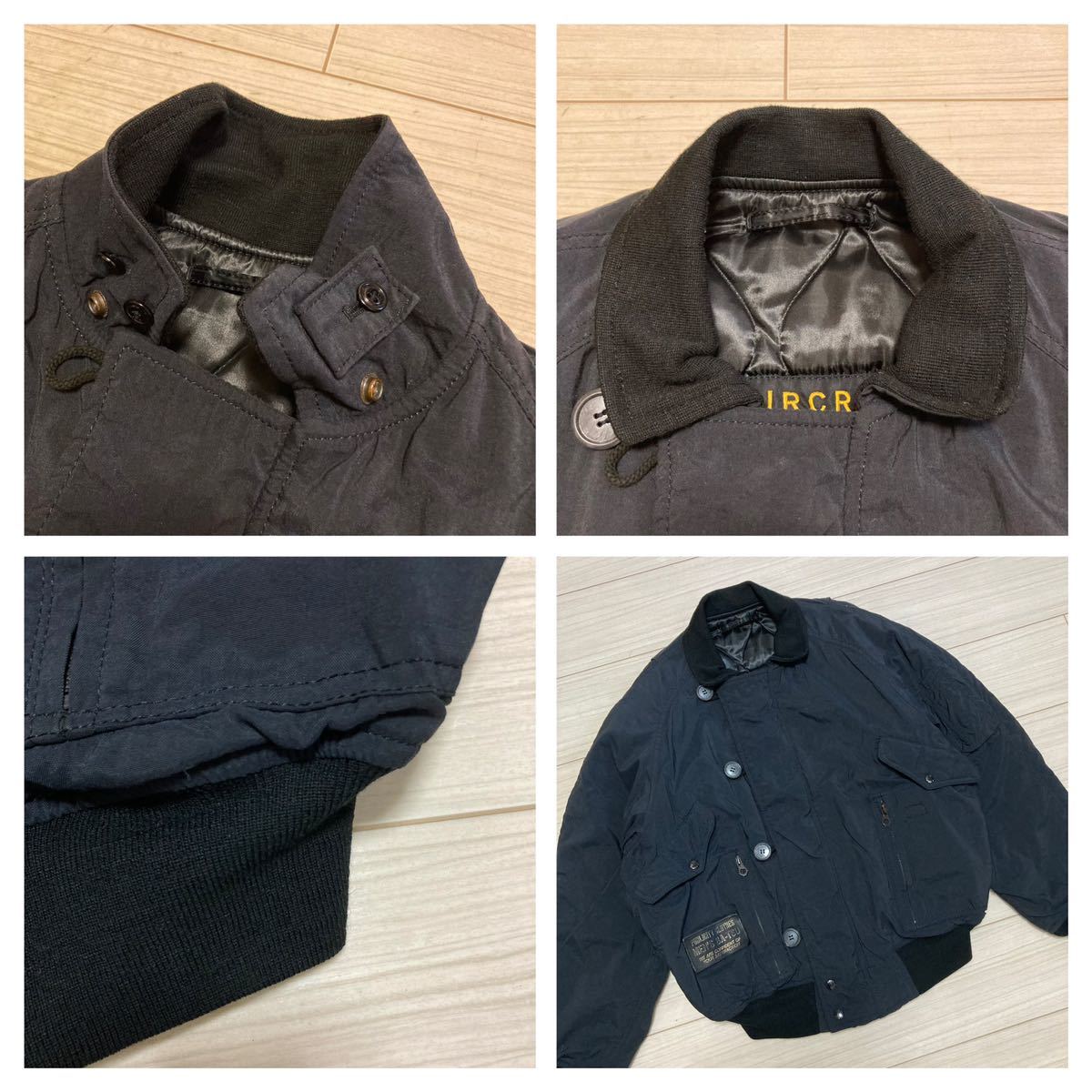 80s OLD MEN'S BA-TSU メンズバツ 中綿 フライトジャケット 80s OLD MEN'S BA-TSU メンズバツ 中綿 フライトジャケット
