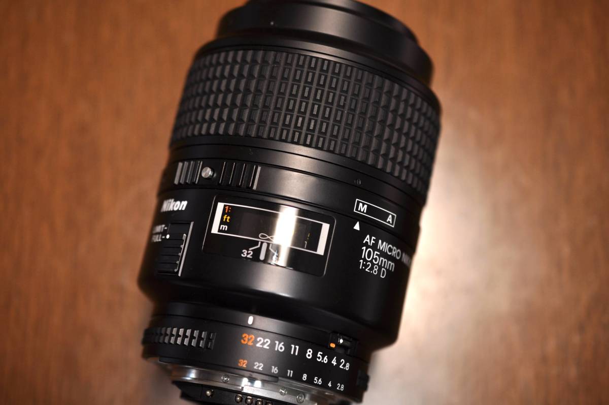 Nikon AF Micro 105mm f2.8 D ニコン マクロレンズ オートフォーカス_画像2