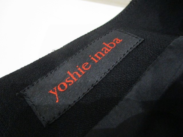ヨシエイナバ　yoshie inaba　日本製　黒　ウールスカート　送料無料　サイズ9_画像2