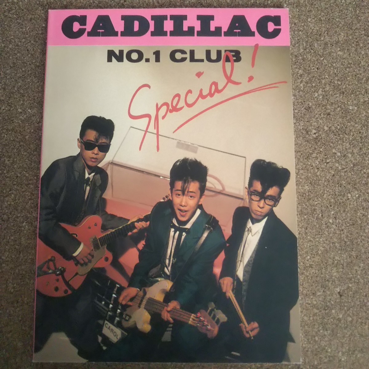 *CADILLAC NO.1 CLUB SPECIAL* Cade . rack *BOX SET booklet * record cassette tape less * rockabilly *