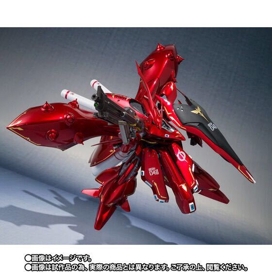 【送料無料】未開封 ROBOT魂 ＜SIDE MS＞ ナイチンゲール ～CHAR’s SPECIAL COLOR～ ロボット魂 プレミアムバンダイ METAL BUILD ガンダム_画像6