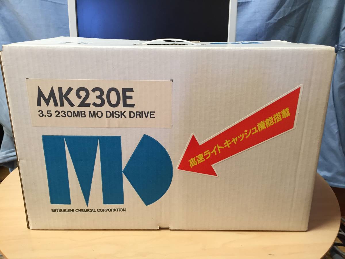 三菱化学　MK230E　SCSI外付MOドライブ(230MB)_画像5