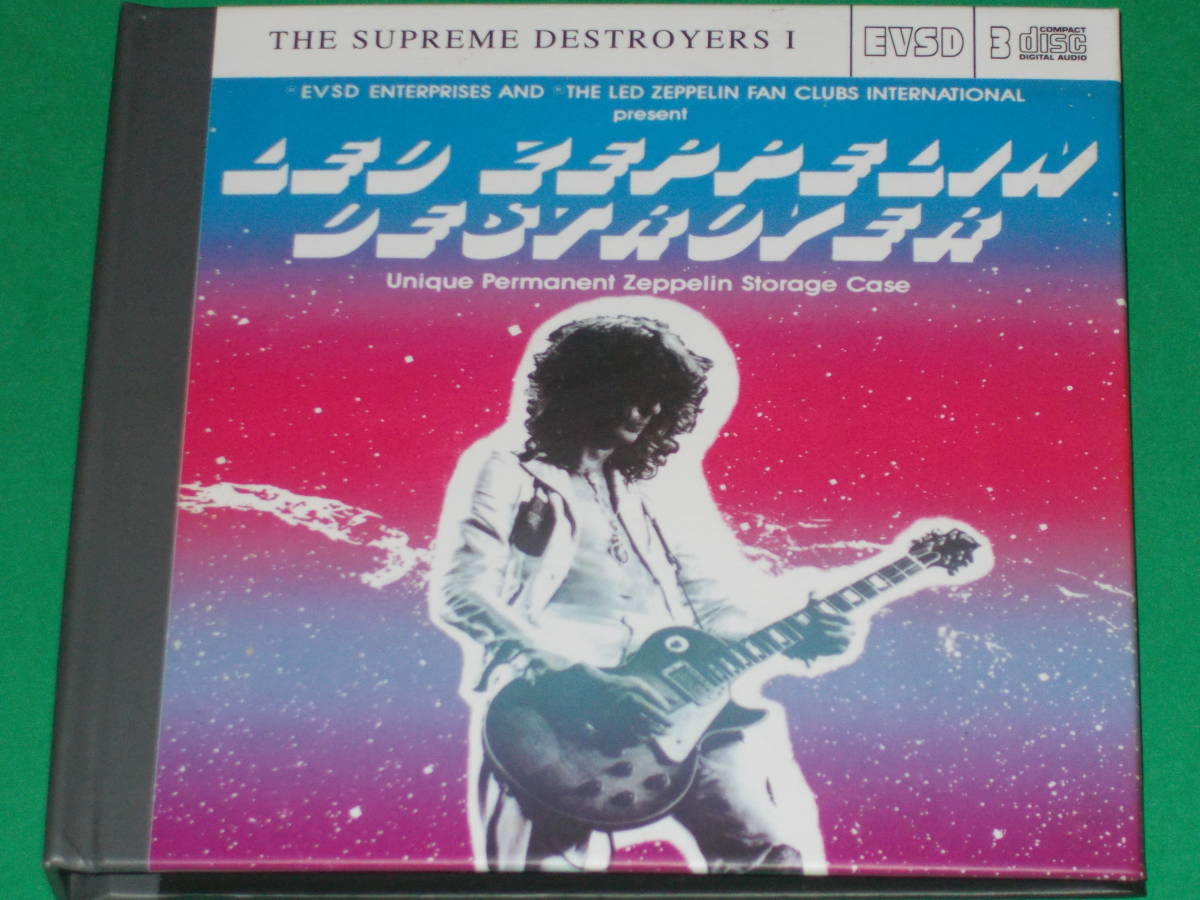 Led Zeppelin レッド・ツェッペリン★THE SUPREME DESTROYERS I (3CD)★EMPRESS VALLEY★エンプレスバレイ★バインダー型ジャケット仕様の画像1