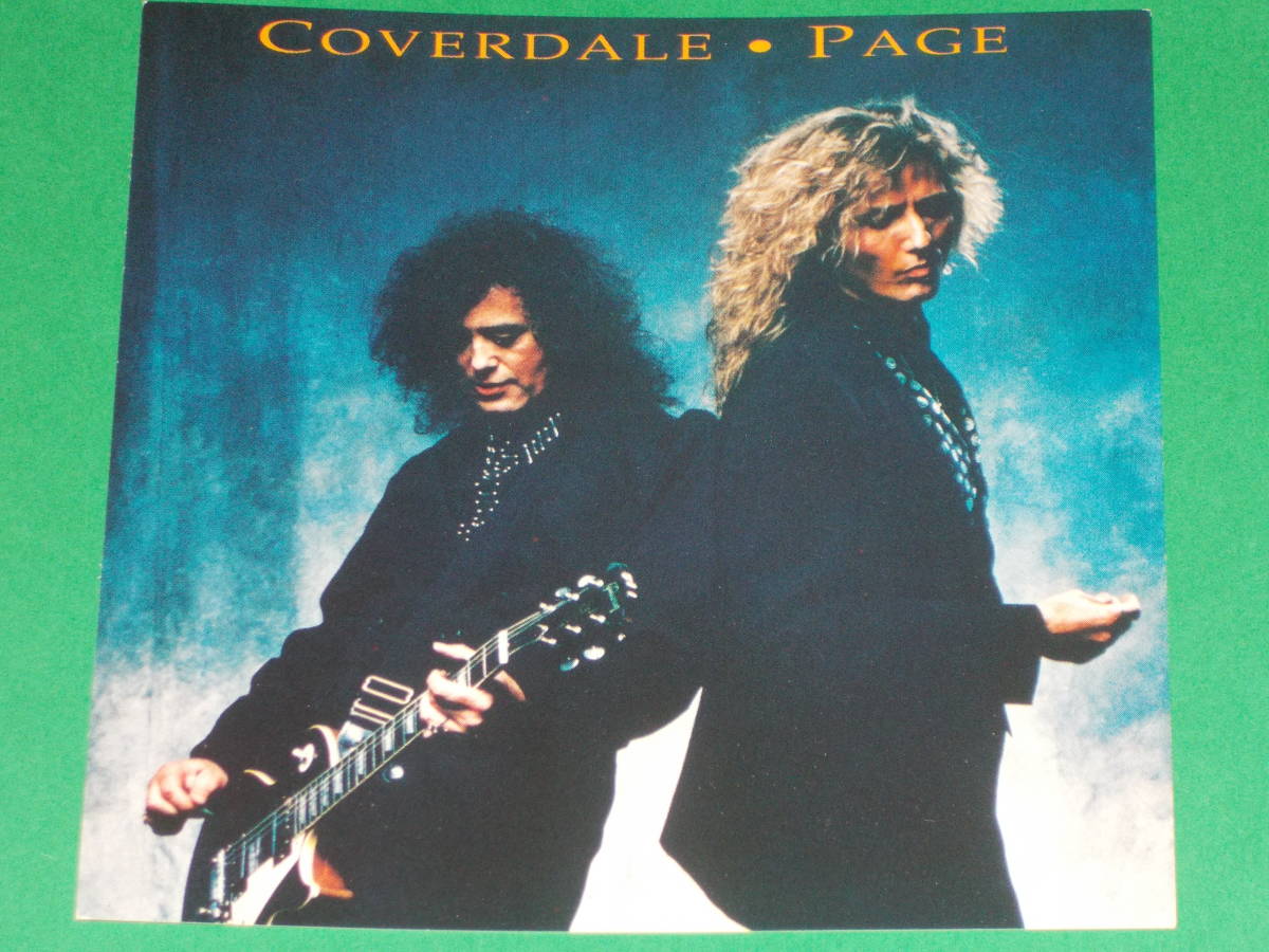 COVERDALE PAGE カヴァーデイル・ペイジ★カヴァペ★TAKE ME FOR A LITTLE WHILE★COLLECTORS CD SINGLE BOX SET INCLUDES 3 COLOUR PRINTS_画像6