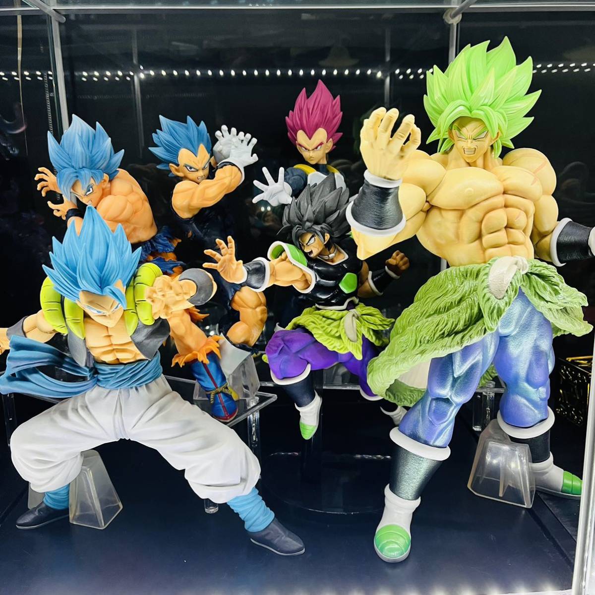 ドラゴンボール超 フィギュア 一番くじ プライズ 劇場版 まとめ売り 孫悟空 ベジータ ブロリー サイヤ人_画像1