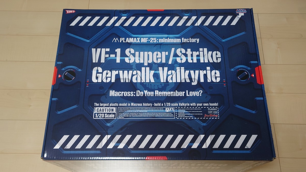 内箱未開封 1/20 PLAMAX MF-25 minimum factory VF-1 Super/Strike Gerwalk Valkyrie スーパー ストライク ガウォーク バルキリー