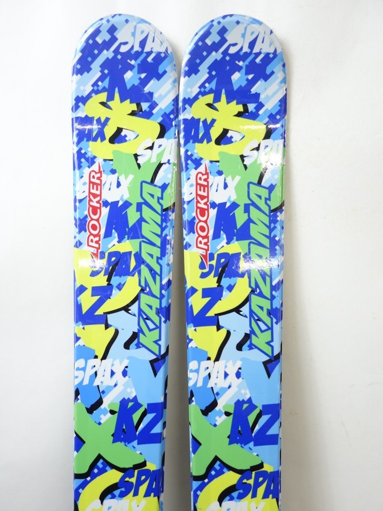 中古 子ども用 2018年頃 KAZAMA SPAX J ジュニア 146cm LOOK ビンディング付き スキー カザマ スパックス ジェイ ルック_画像2