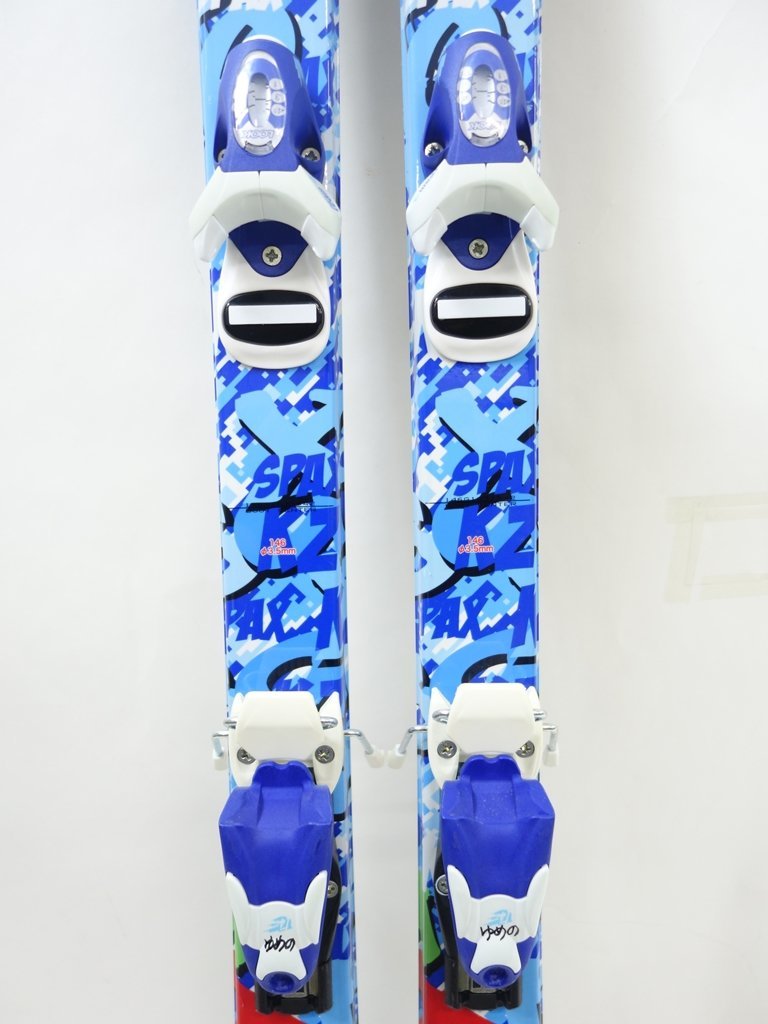 中古 子ども用 2018年頃 KAZAMA SPAX J ジュニア 146cm LOOK ビンディング付き スキー カザマ スパックス ジェイ ルック_画像4
