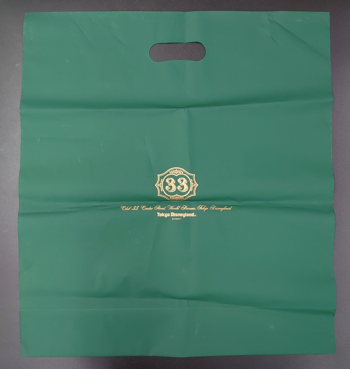 ディズニー クラブ33 club33 トートバッグ 日本製 ショップ袋付き TDR TDL 会員制レストラン お土産袋_画像7