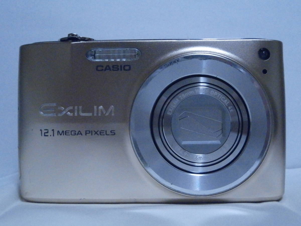 デジカメ CASIO EXILIM EX-Z400 ゴールド (12.1メガ) 726A BT_画像2