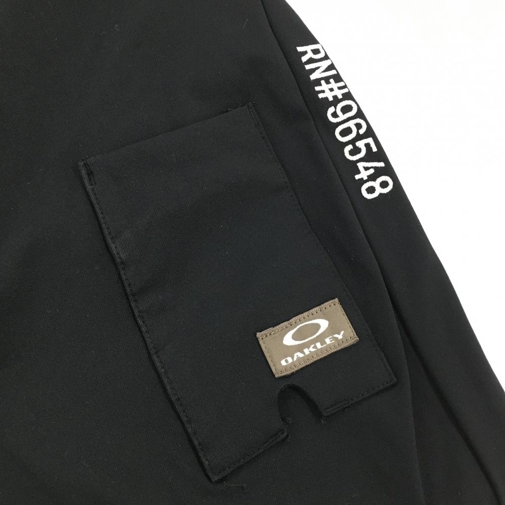 【美品】オークリー パンツ 黒×グレー 裾切替 メンズ XL ゴルフウェア 2021年モデル Oakley_画像5