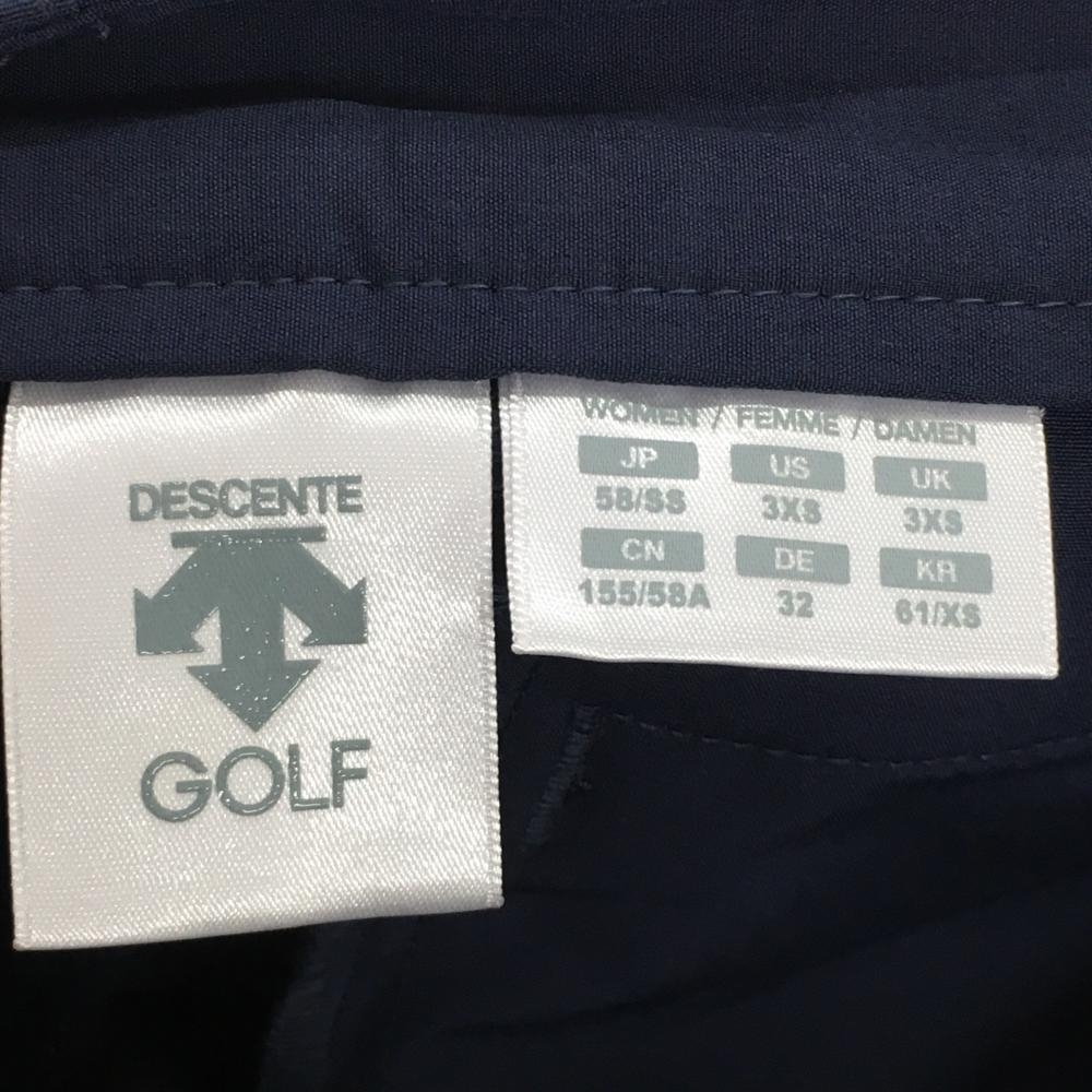 [ очень красивый товар ] Descente Golf юбка-брюки юбка темно-синий стрейч средний рисовое поле Британия . женский 58/SS Golf одежда 2021 год модели DESCENTE