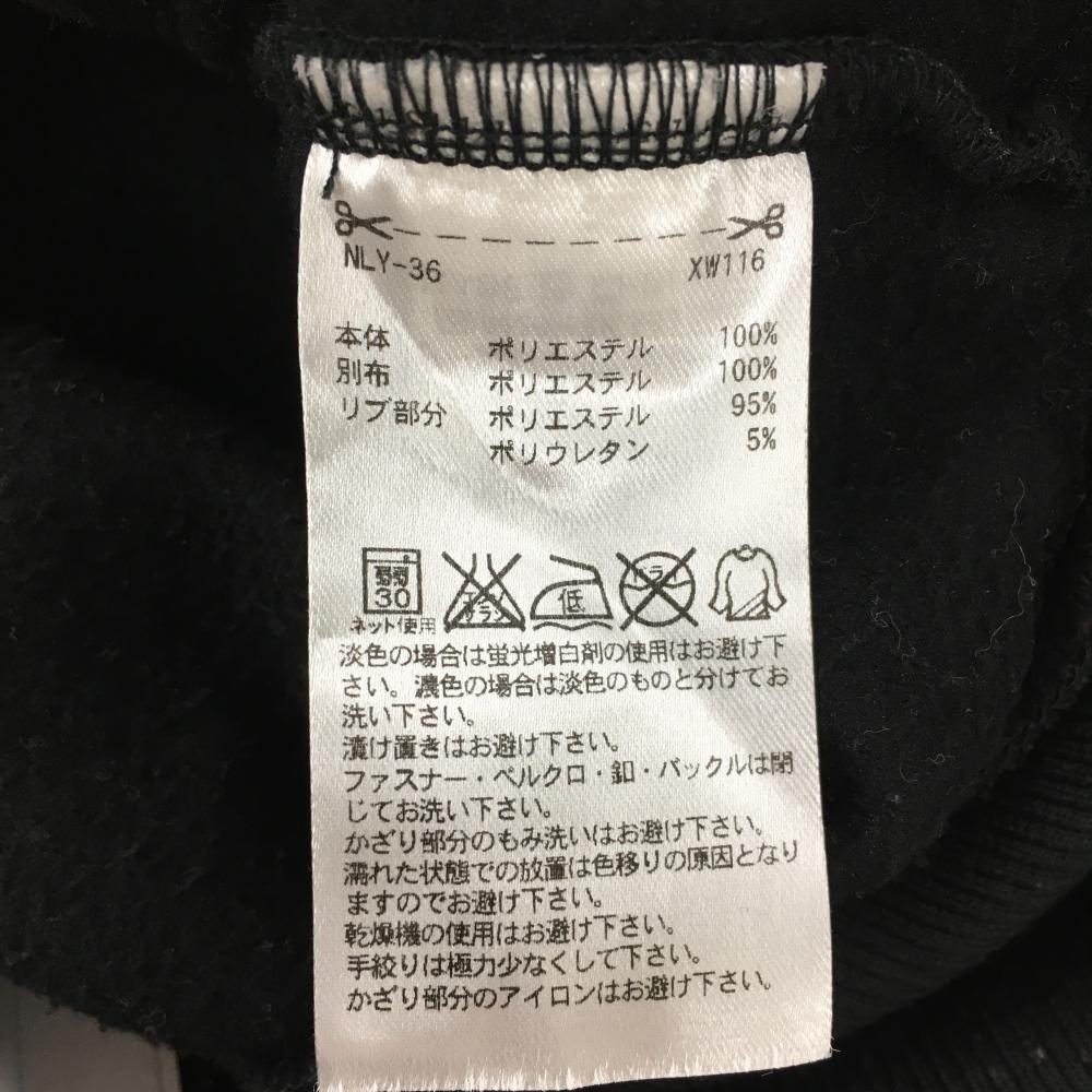 【超美品】アディダス 切替ジャケット 黒×白 ドット柄 ダブルジップ ロゴワッペン レディース M/M ゴルフウェア adidas_画像5