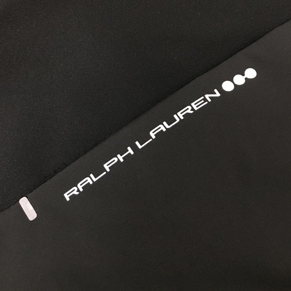 【超美品】RLXラルフローレン 中綿ベスト 黒 ロゴプリント ダブルジップ 撥水 メンズ SP ゴルフウェア Ralph Lauren_画像4