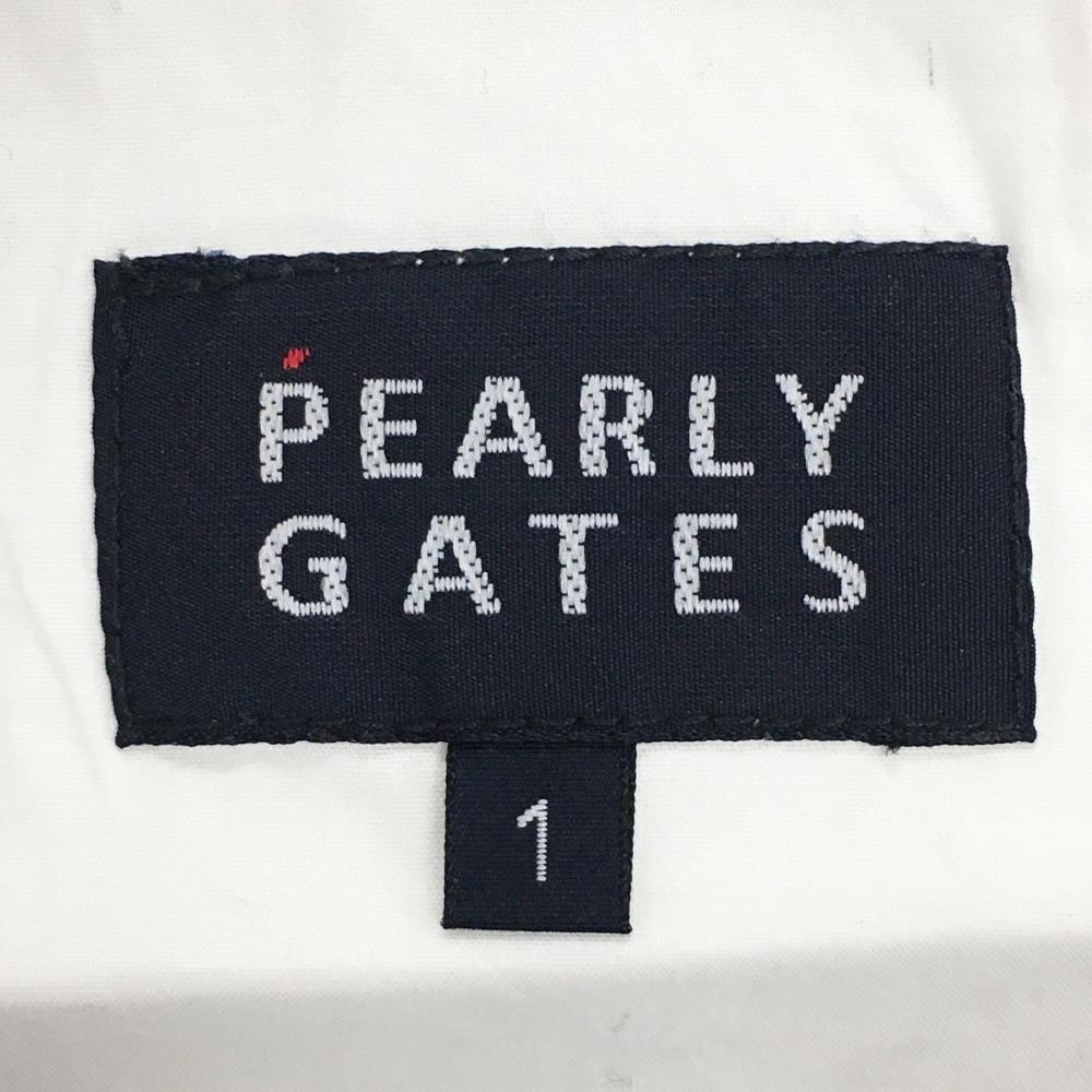 パーリーゲイツ スカート アイボリー×黒 総柄 レディース 1(M) ゴルフウェア PEARLY GATES_画像4