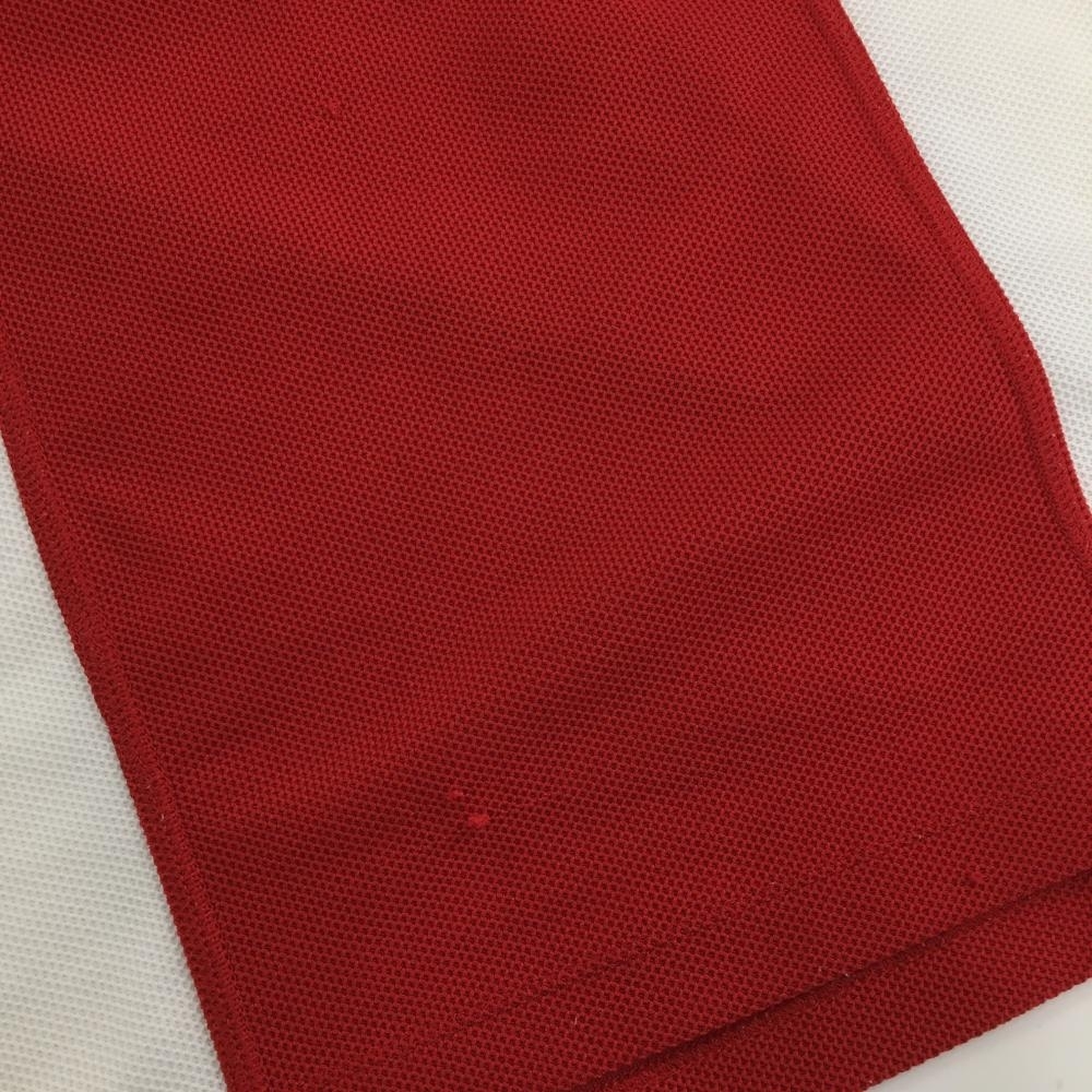 23 район Golf рубашка-поло с коротким рукавом красный × белый нашивка женский II(L) Golf одежда 23 район 
