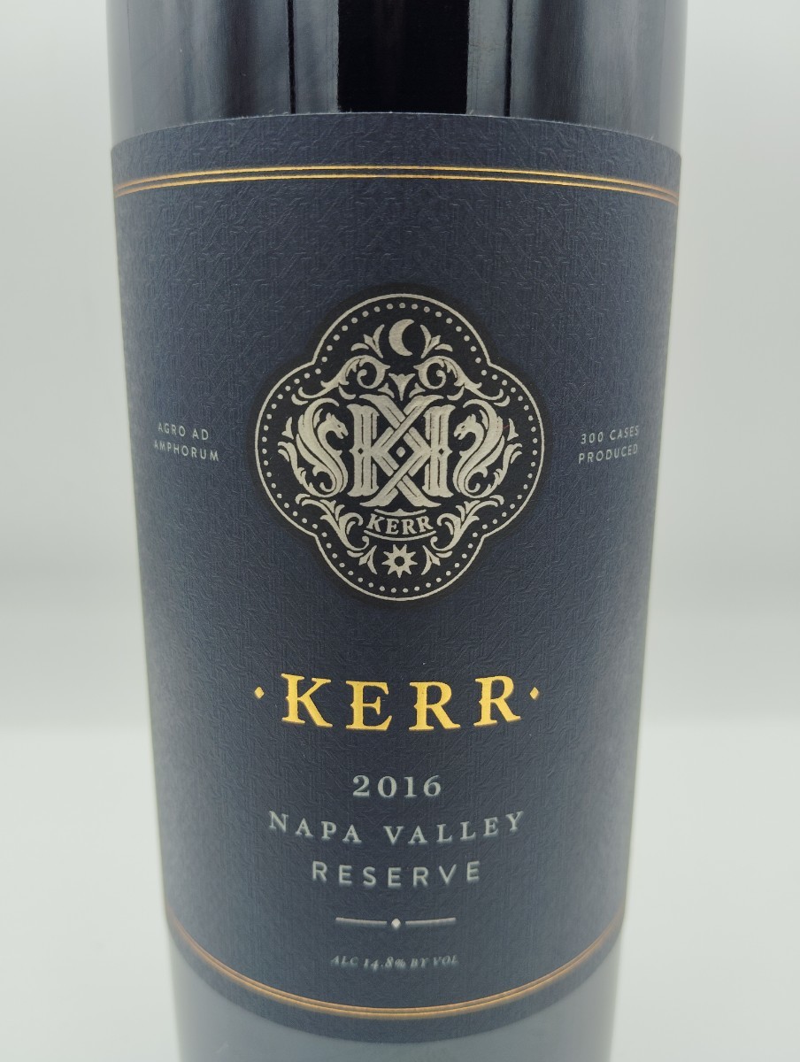 【未開栓】KERR ナパ・ヴァレー リザーブ 2016 750ml 14.8% Kerr Cellars Reserve Napa Valley アメリカ ●104_画像9