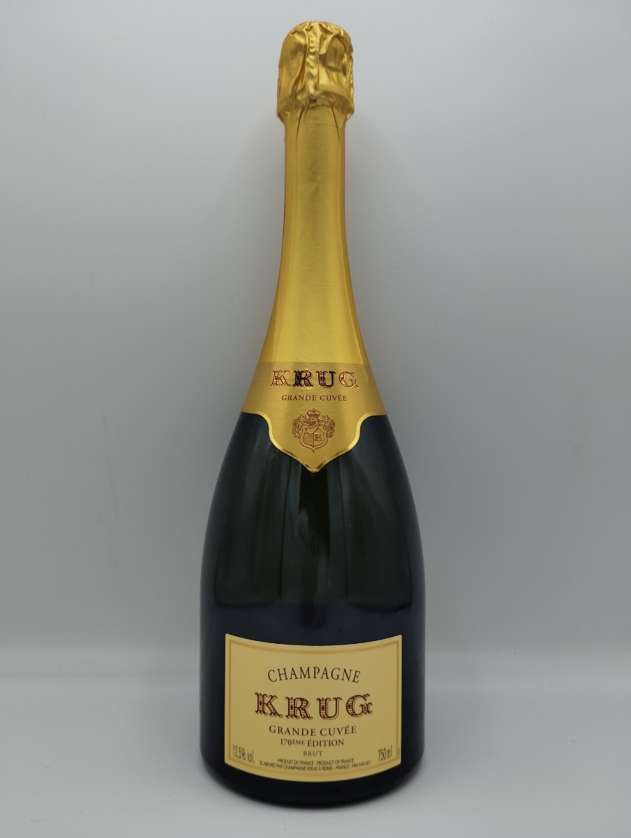 【未開栓】 クリュッグ グランド・キュヴェ 170EME エディション ブリュット 750ml 12.5% キュベ KRUG GRANDE CUVEE シャンパン ●186_画像1