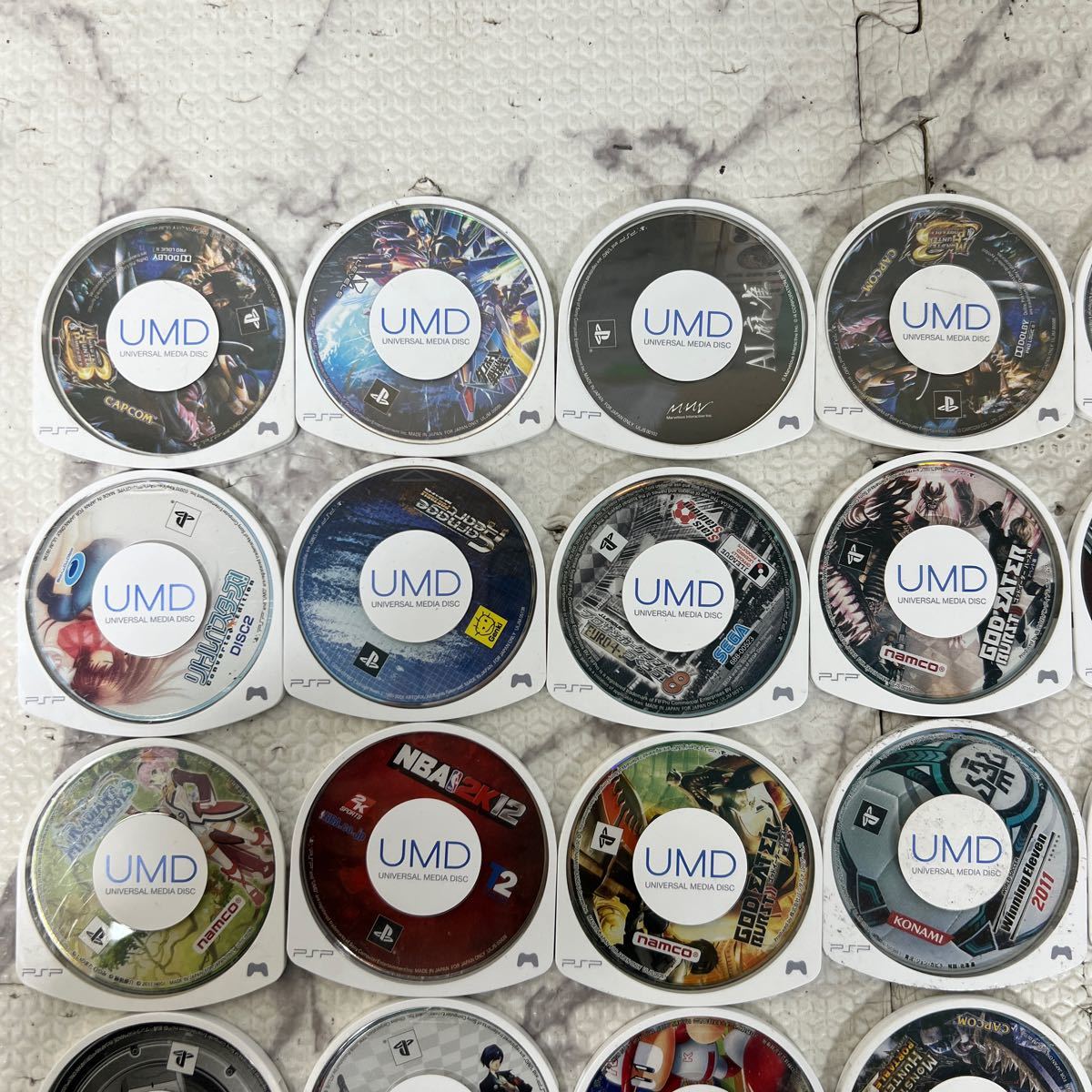 MYG-785 激安 ゲー厶ソフト PSP ソフト 42点 まとめ売り モンハン Fate パワプロ ファイナルファンタジー etc. 動作確認済み 中古 同梱不可_画像2