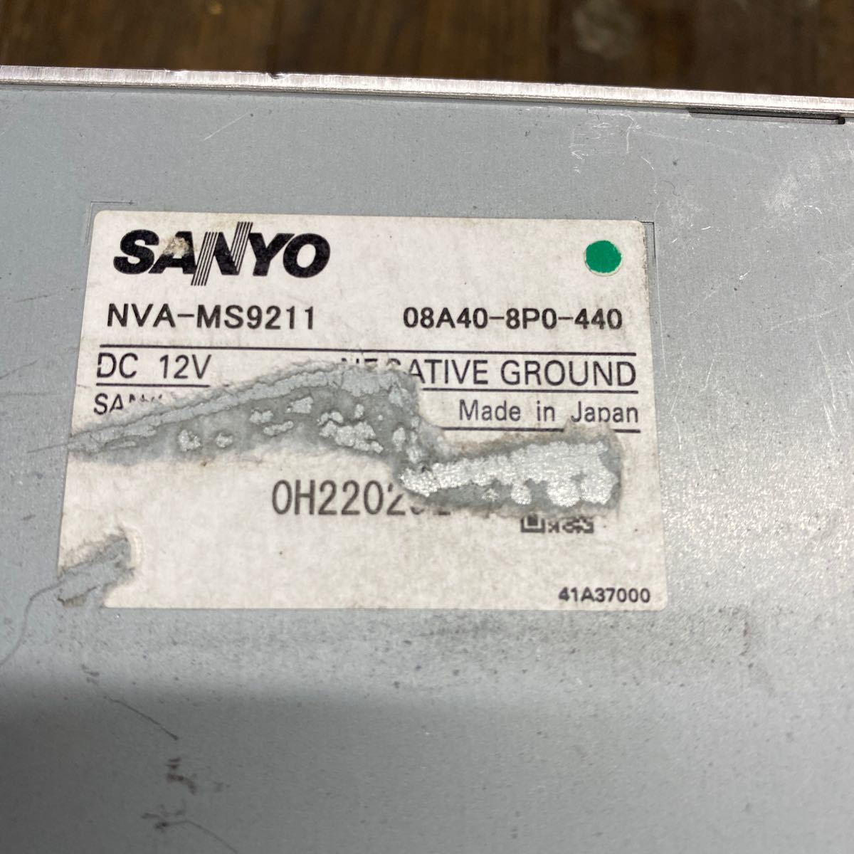 AV12-136 激安 メモリーナビ HONDA VXM-128C 08A40-8P0-440 SANYO NVA-MS9211 CD USB SD 確認用配線使用 簡易動作確認済 中古現状品の画像8