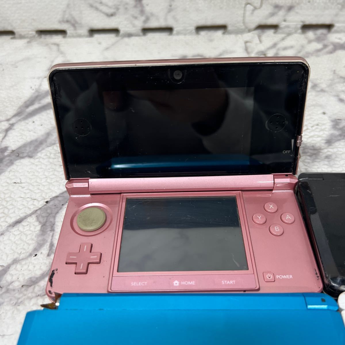 MYG-877 激安 ゲー厶機 本体 Nintendo 3DS 動作未確認 4点 まとめ売り ジャンク 同梱不可_画像2