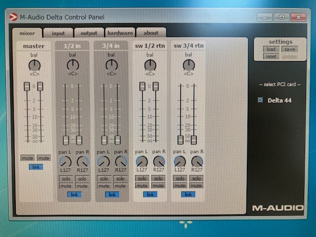 M-AUDIO 「 DELTA L22 44 」 PCI Analog Recording Interface PCI オーディオインターフェース サウンドカード アナログ 4in 4out_画像8