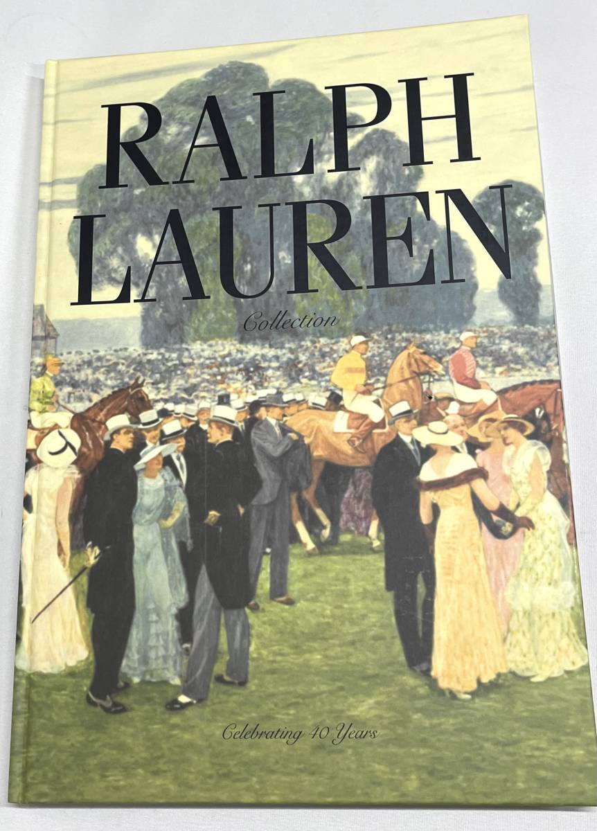 入手困難！！RALPH LAUREN【ラルフローレン】　40周年記念写真集 Celebrating40Years2008 ハードカバー 洋書_画像2