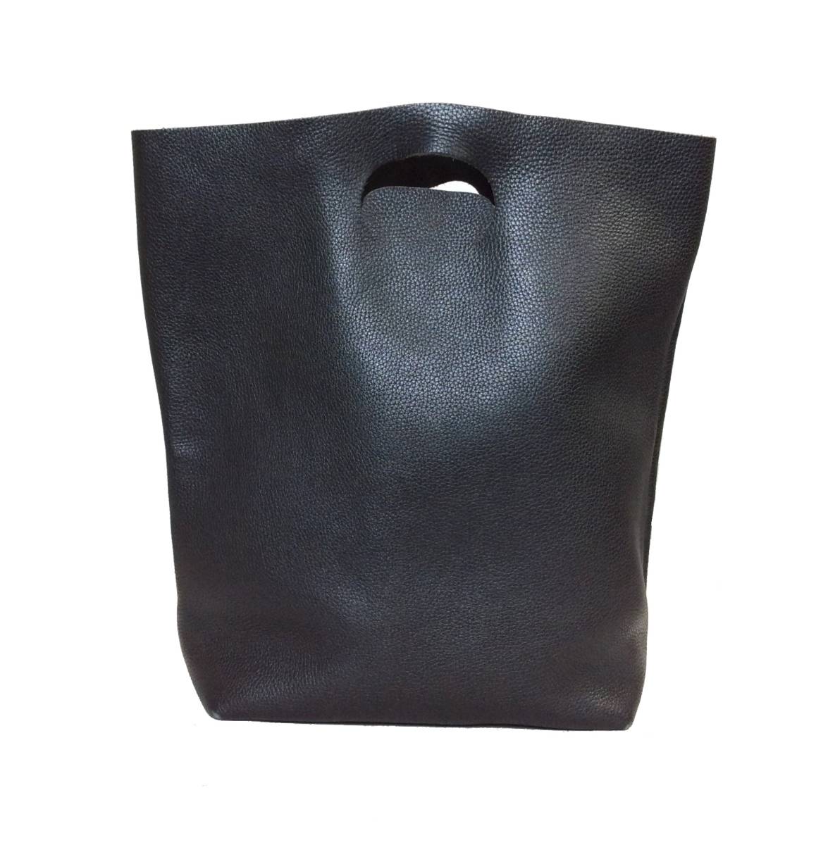 Hender Scheme エンダースキーマ NOT ECO BAG レザー トートバッグ 鞄 ブラック 黒 大きめサイズ