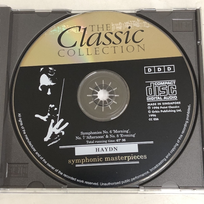 クラシックコレクション 4枚セット フランク ハイドン モーツァルト テレマン ディアゴスティーニ THE CLASSIC COLLECTION_画像3