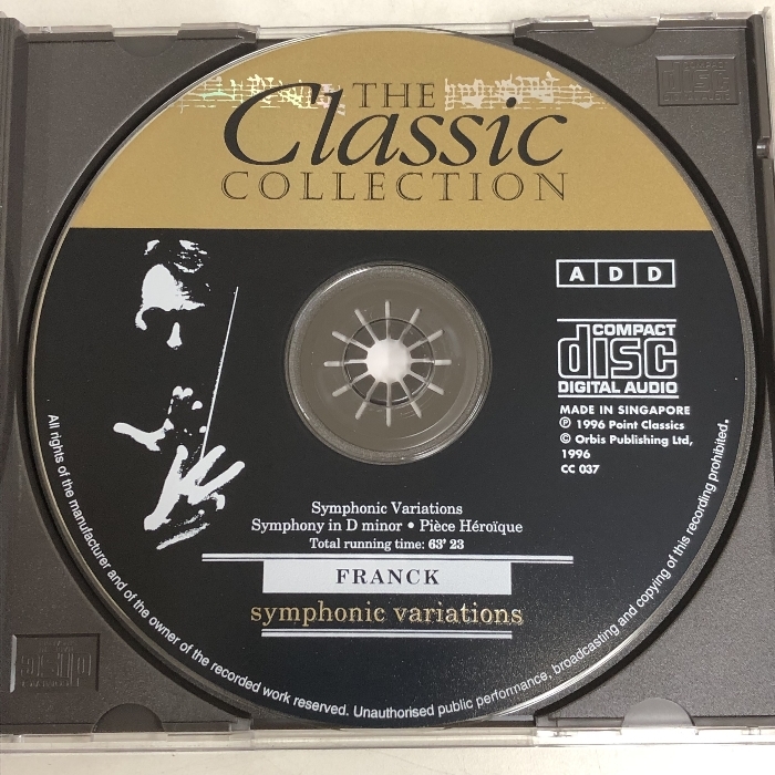 クラシックコレクション 4枚セット フランク ハイドン モーツァルト テレマン ディアゴスティーニ THE CLASSIC COLLECTION_画像4