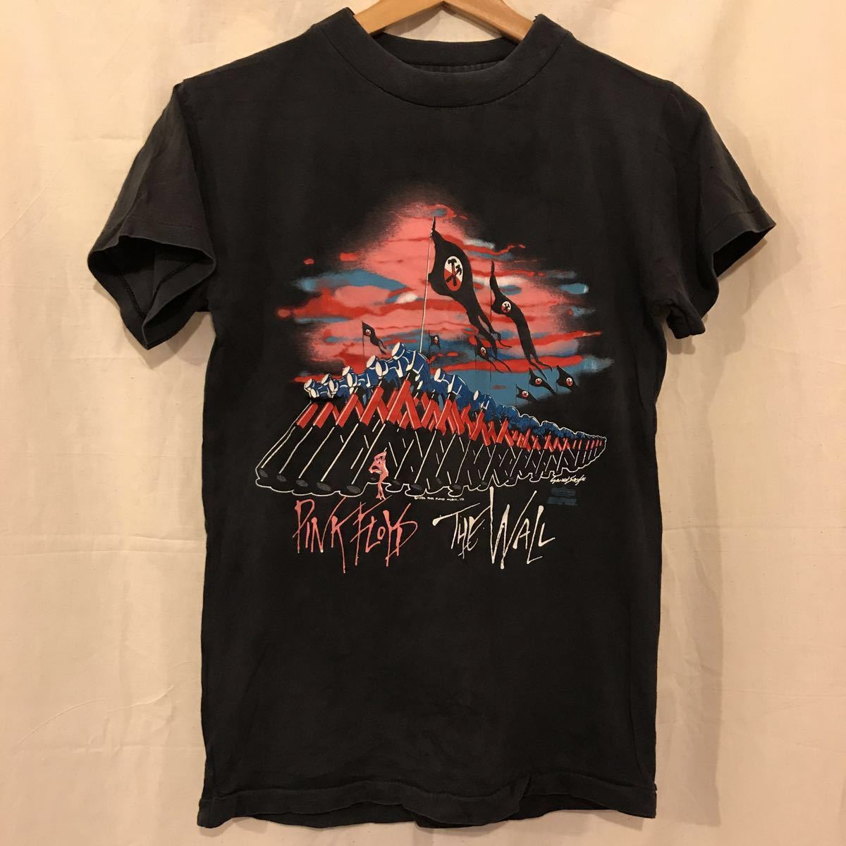 80's ビンテージ ピンクフロイド Tシャツ 半袖 PINK FLOYD / ザ ウォール サイズ直しあり_画像2