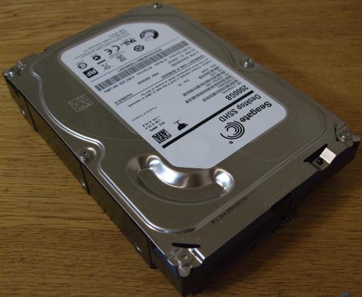 SEAGATE 3.5インチ SSHD ST2000DX001 2TB SATA JUNK 即決! 44_093_画像1