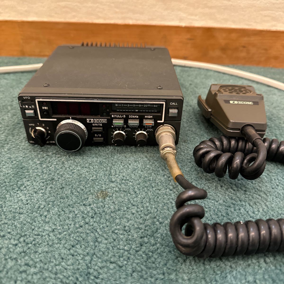 3 YAESU オ－ルモ－ド高感度受信機 FRG-965 ICOM アイコム IC-25 144MHz IC-HM7 まとめて_画像7