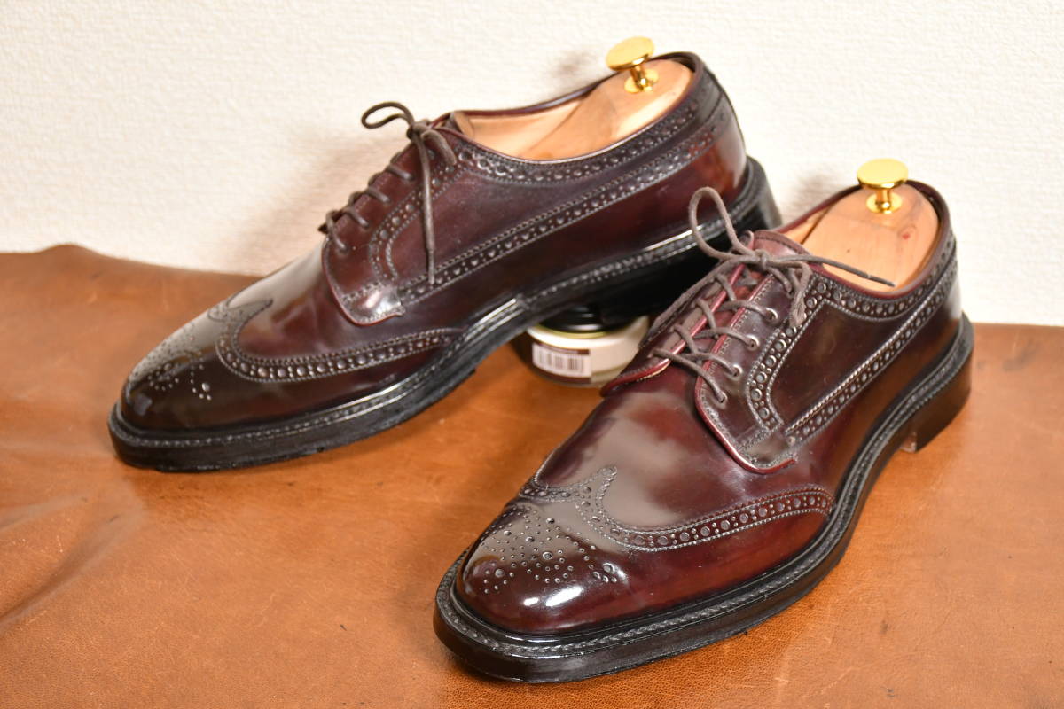 【SALE／60%OFF】 【美品】church's チャーチ GRAFTON cordovan 85F 27cm 靴