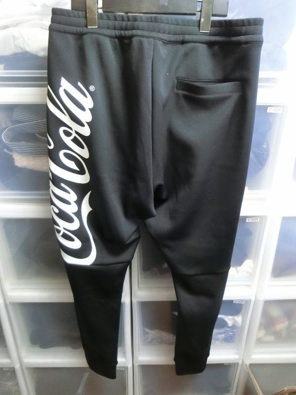 F.C.R.B. TRAINING JERSEY TRACK PANTS COCA-COLA ジャージ トラック パンツ L ブラック #FCRB-167107 エフシーアールビー SOPH ソフ_画像2