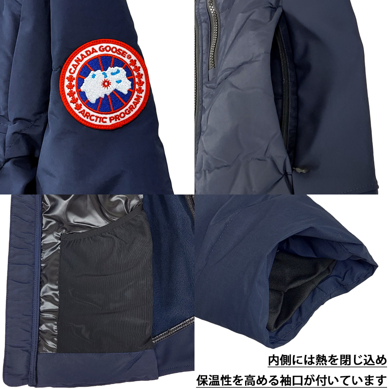  Canada Goose CANADA GOOSE down jacket 2744M L navy down outer men's new goods free shipping parallel imported goods 