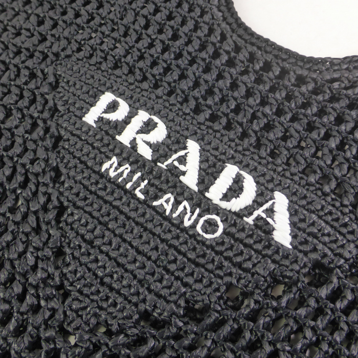 プラダ （PRADA） クロシェ トートバッグ 1BG424 NERO（未使用品）中古_画像3