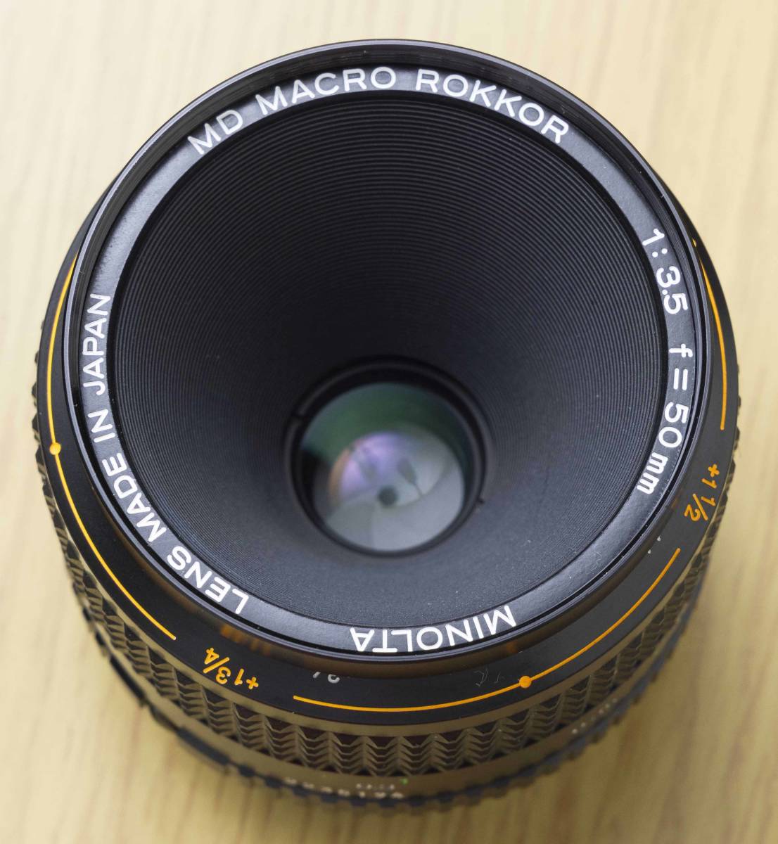 MD MACRO ROKKOR 50mmF3.5 美品　中間リングセット付き_画像3