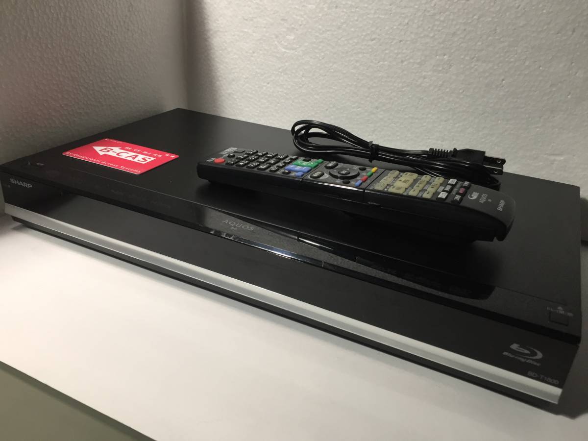 SHARP シャープ 1TB 3チューナー (3番組同時録画) ブルーレイ SHARP シャープ 1TB 3チューナー (3番組同時録画) ブルーレイ