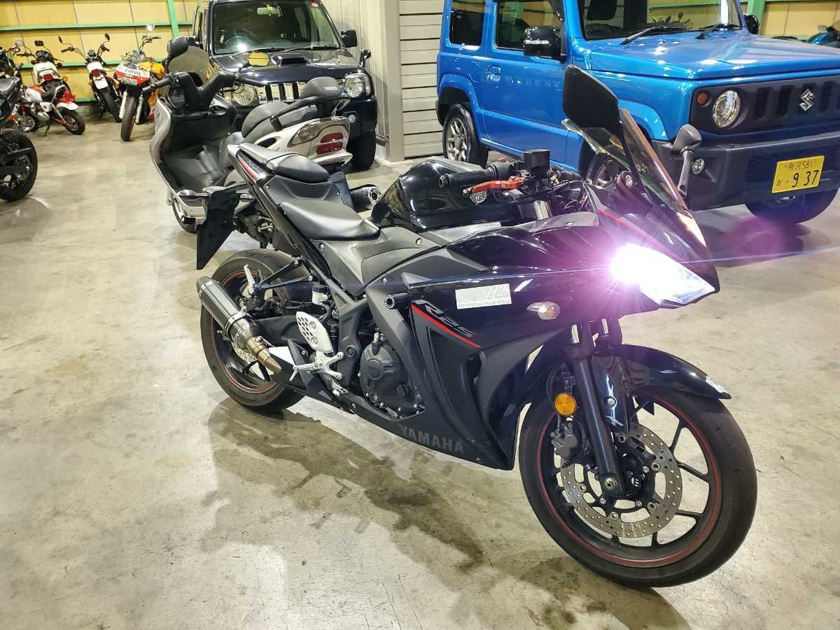 格安　YZF-R25　RG43J　RG10J　セル始動　R25　ABS付　21492ｋｍ　インジェクションモデル　_画像2