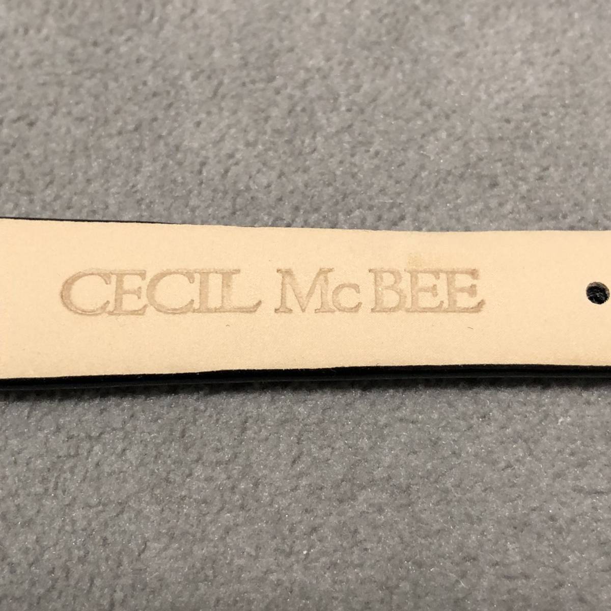 ★ジャンク扱い★　CECIL McBEE　セシルマクビー　腕時計　レディース　未使用　★★★送料込み★★★　入手困難　電池切れ_画像6