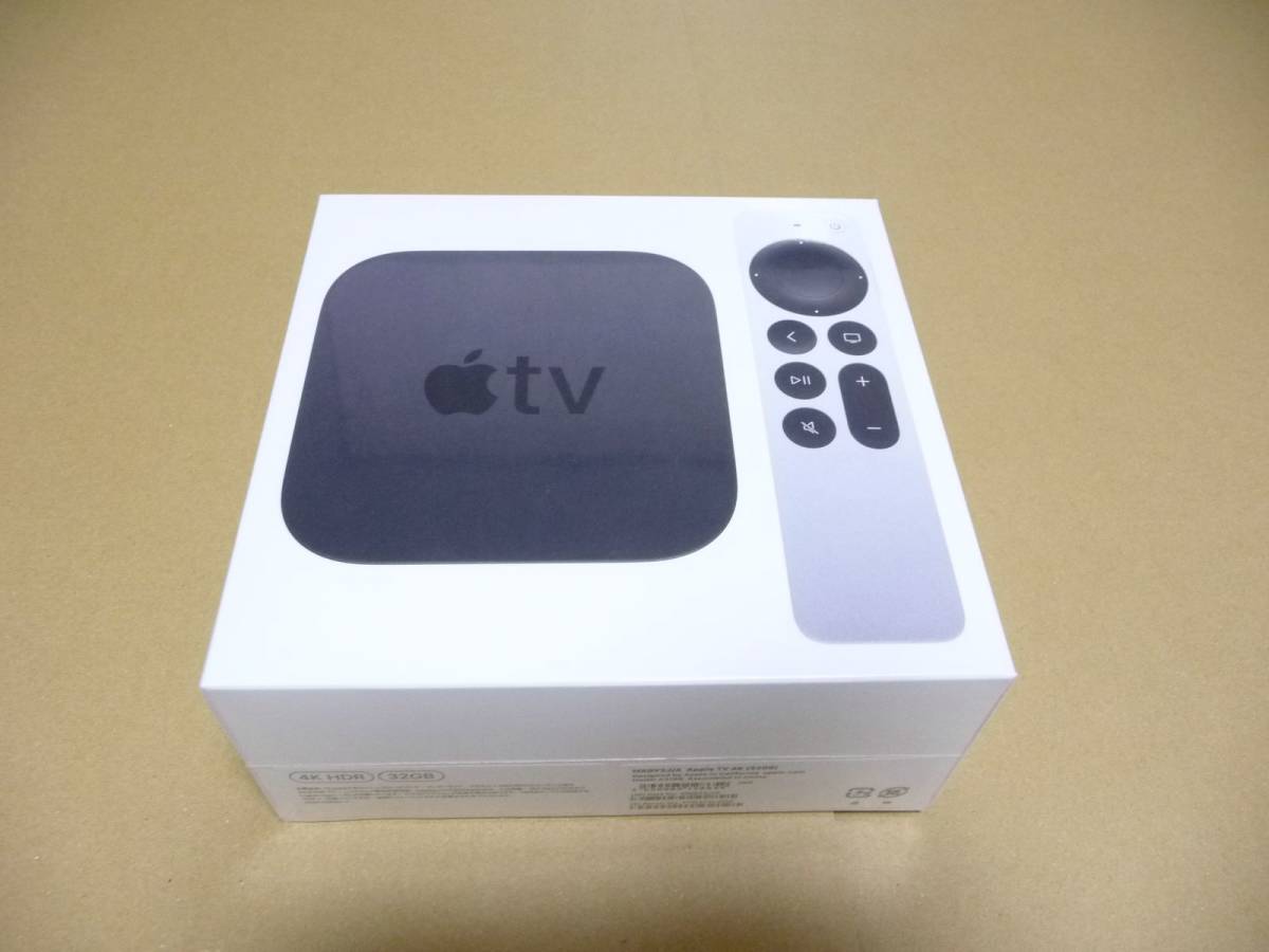 ◆新品未開封 Apple アップル Apple TV 4K 32GB [MXGY2J/A] 保証付_画像2