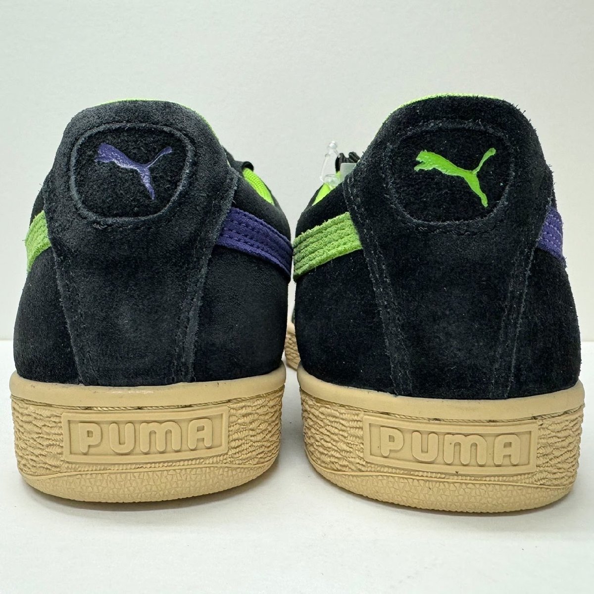 27.5cm PUMA SUEDE SANTA CRUZ SHARK 381905-01 プーマ スエード サンタクルーズ ブラックセイル メンズ スニーカー EJ H72847_画像5