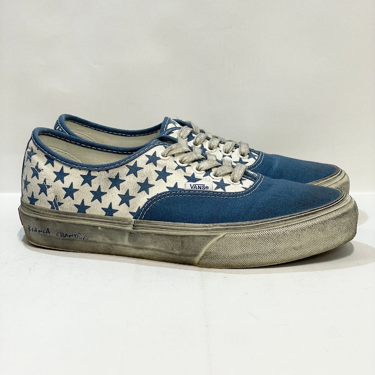 26.5cm VANS VAULT OG AUTHENTIC LX VN0A4CS4NUT バンズ ヴォルト オーセンティック ブルー ホワイト メンズ スニーカー ZV H101556_画像1