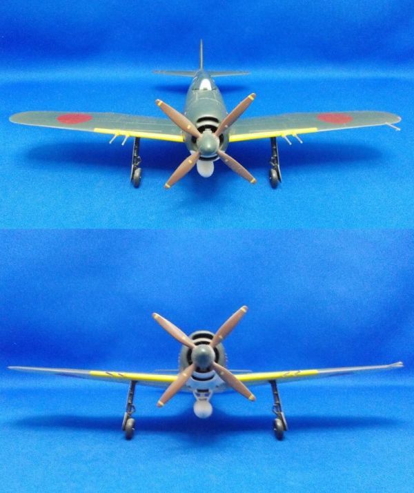 マルシン 1/48 紫電改 第343航空隊 金属製完成品シリーズ7 日本本土防空戦闘隊 川西 N1K2-J Marushin SHIDEN-KAI George21 ダイキャスト_画像7