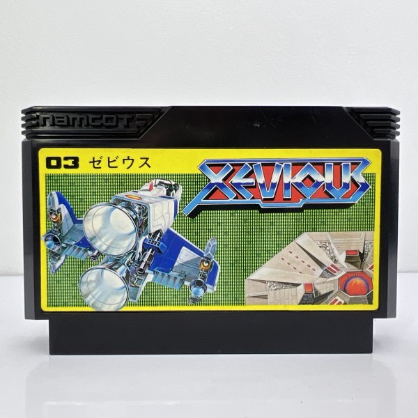 ★何点でも送料１８５円★ 03 ゼビウス XEVIOUS ファミコン ヨ11レ即発送 FC 動作確認済み ソフト_画像1